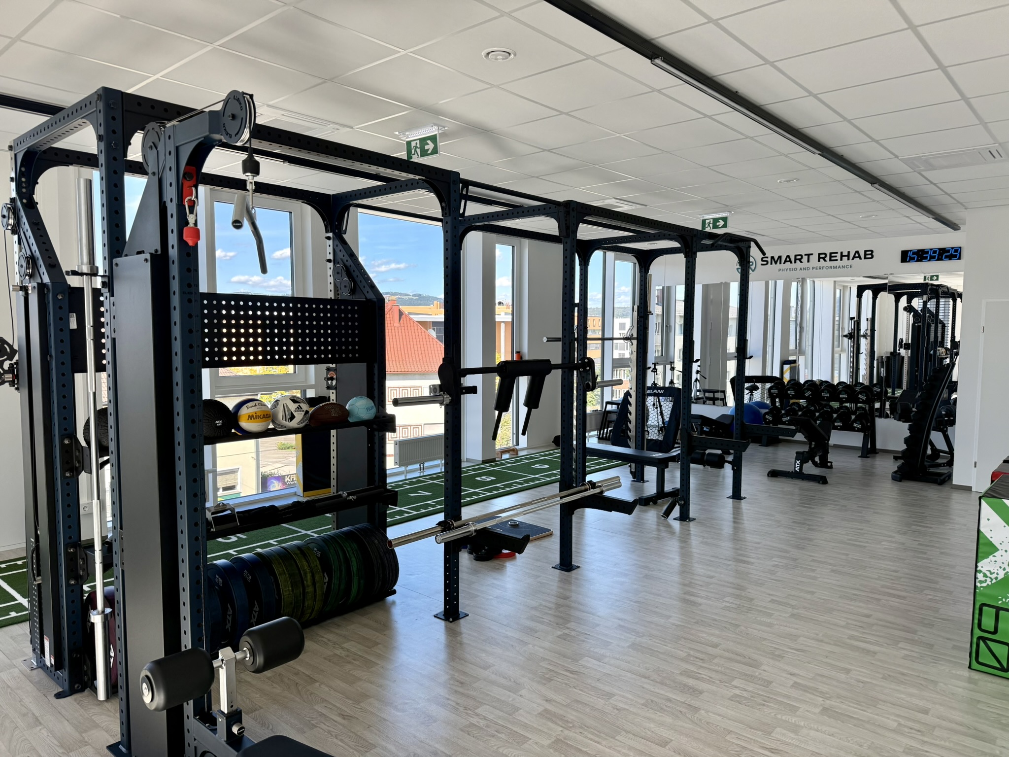 Trainingsraum Eleiko RIG, Langhantel, etc
