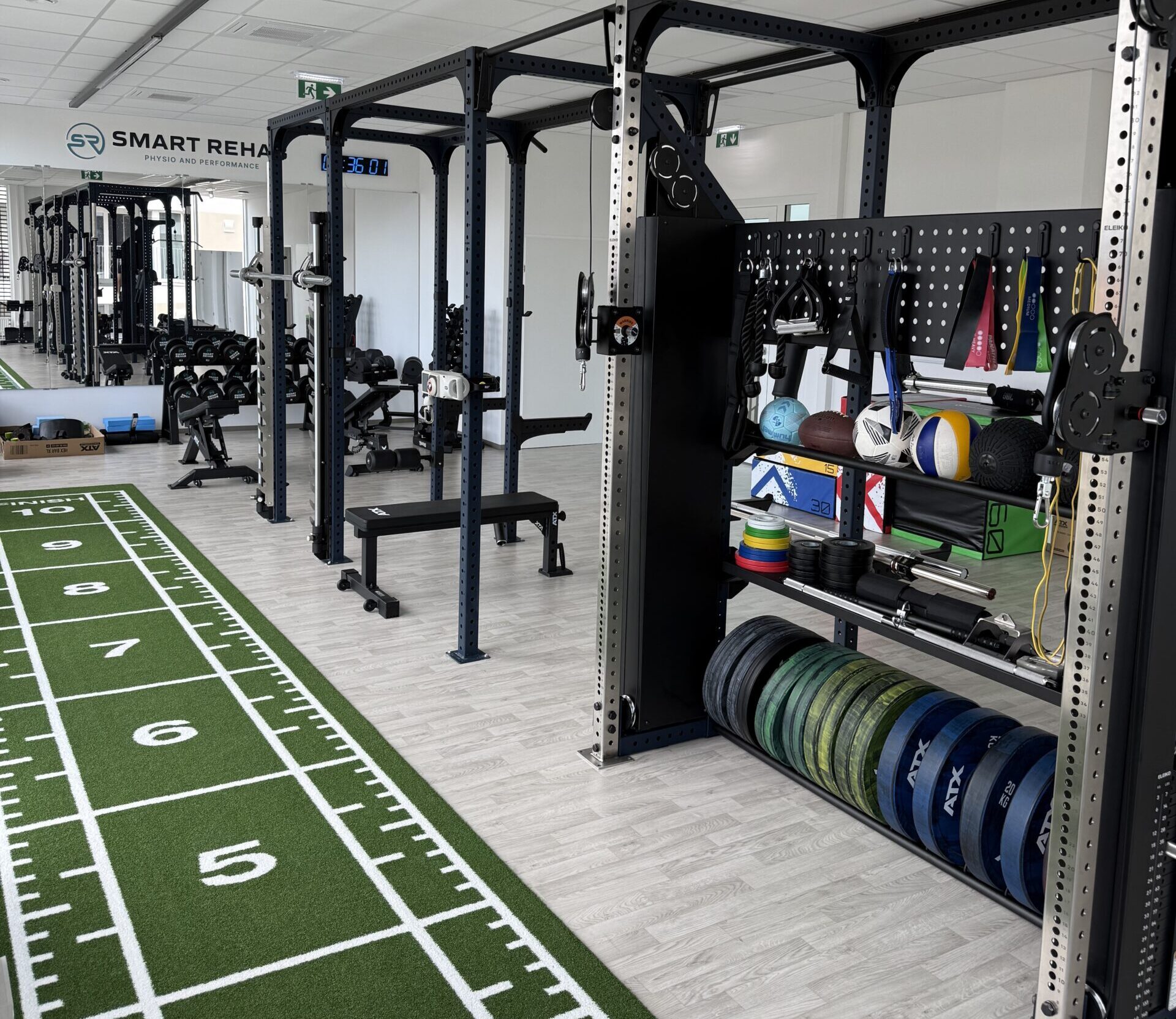 Trainingsraum SmartRehab Linz - Physio and Performance