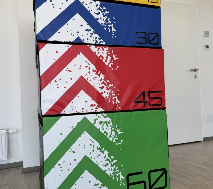Plyoboxen für Sprünge